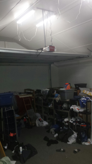 A photo taken surreptitiously by a 22ft Academy player during the course of the 2016-17 school year shows the run-down state of players’ living quarters.